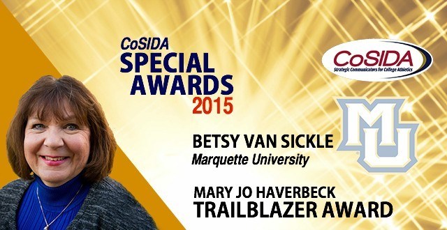 Special Awards Salute: Betsy Van Sickle, Mary Jo Haverbeck Trailblazer Award Recipient
